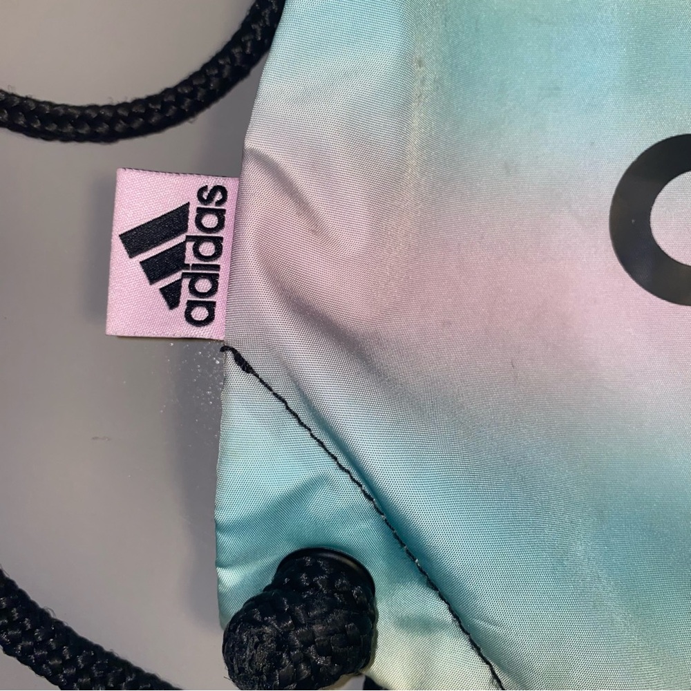 Adidas Ready Sackpack/Backpack, Gradient Flash Aq… - image 7